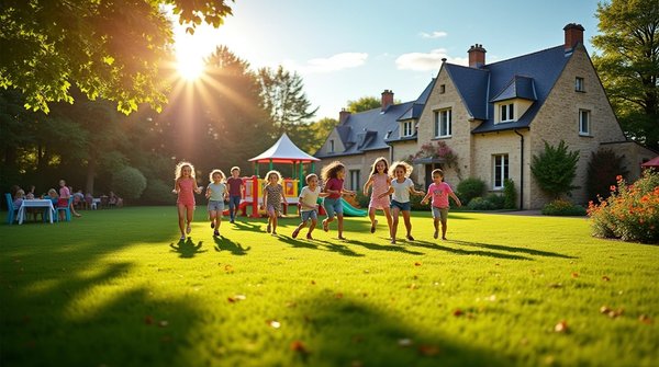 Hébergement parfait pour les familles près de sarlat